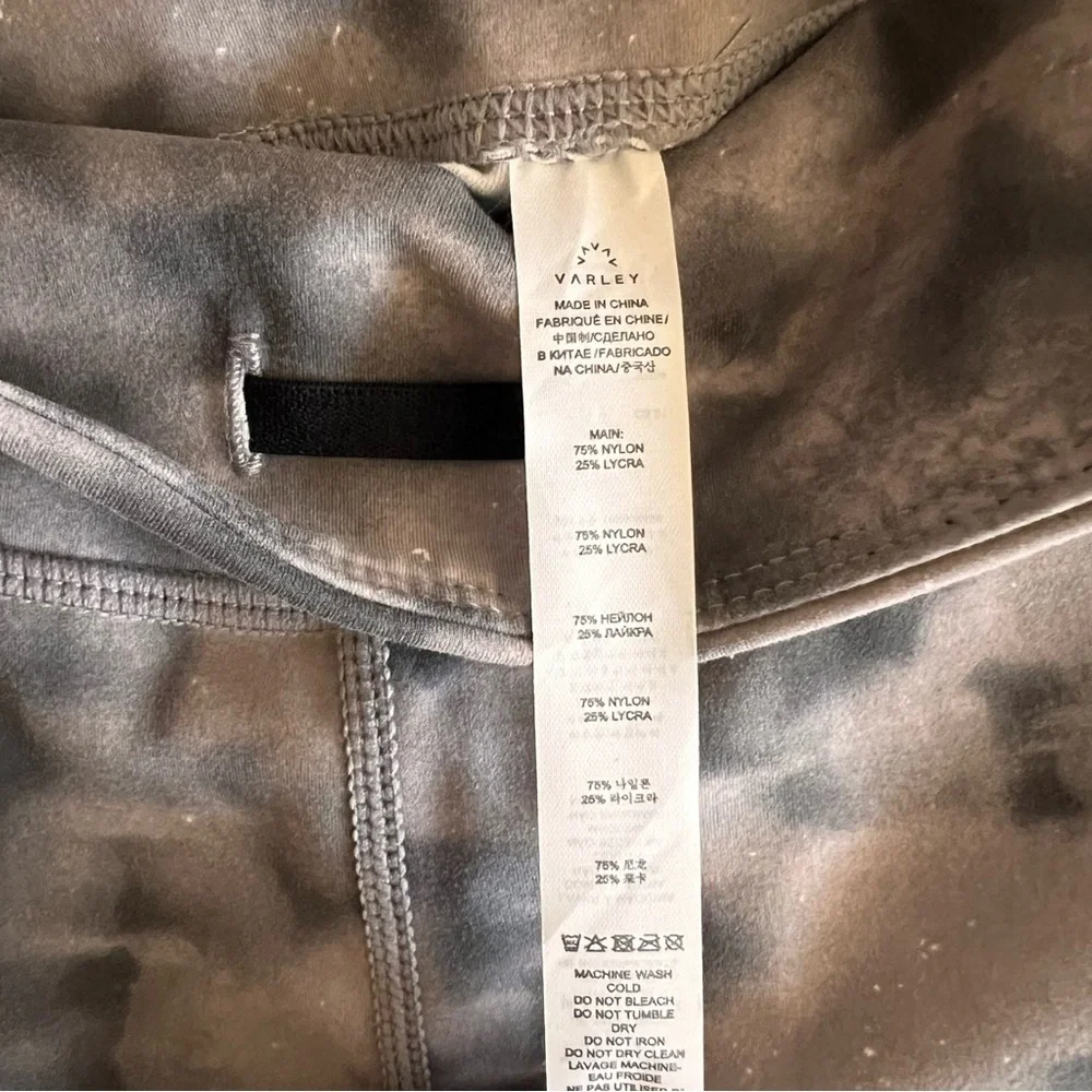 VARLEY Leggings Size Small Lets Go High Rise Gray